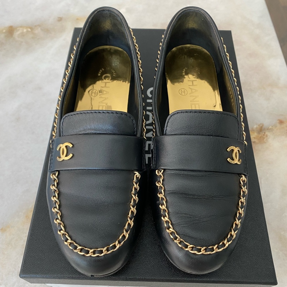 Chanel loafers moccasins